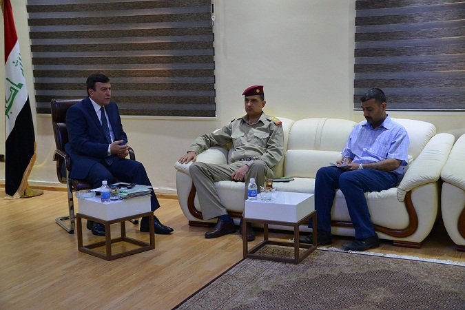 الطريحي يوعد الوجبة الثانية من صحفيي كربلاء اراض بمكان مميز ويكشف عن ثلاث مراكز لنازحي الفلوجة والانبار للتصويت بالانتخابات