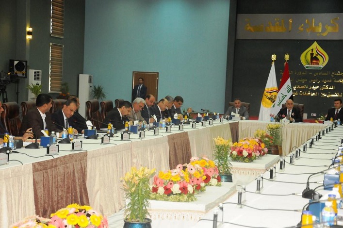 محافظ ذي قار يشارك في مؤتمر كربلاء ، ويؤكد بحث توسيع الصلاحيات وتفعيل الاستثمار وتمويل المشاريع وتنفيذها بالاجل مع رئيس الوزراء