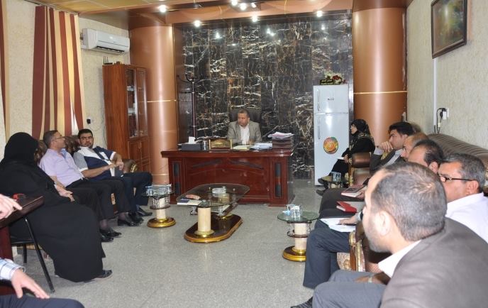 صحة كربلاء تبحث الاستعدادات لزيارة النصف من شعبان