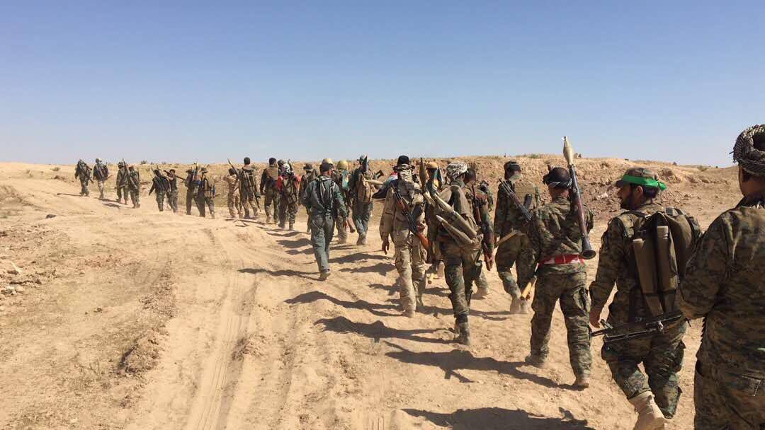 بالصور: لواء علي الاكبر وفرقة الامام علي يحرران قضاء الحضر بالكامل