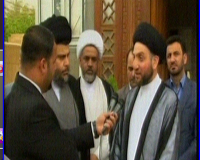 مقتدى الصدر يلتقي عمار الحكيم : سحب الثقة عن الحكومة مشروع وطني اذا تكاتفت القوى العراقية عليه سيتحقق(مصور)