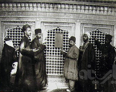 صور نادرة لمرقد الامام علي بن ابي طالب نهاية القرن التاسع عشر وبداية القرن العشرين
