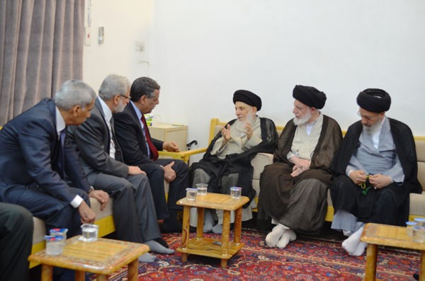 المرجع الحكيم يستقبل وزير الكهرباء والاخير يكشف عن إصدار تسعيرة جديدة مناسبة