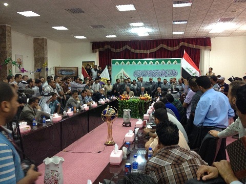 محافظ كربلاء ومدير شرطتها  تخلفا عن الحضور ولم يستمعا لمطالب المتظاهرين؟!