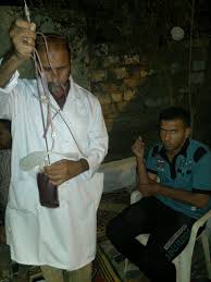 مصرف الدم الرئيسي في ذي قار يجمع(78)قنينة دم خاصة لمرضى الثلاسيميا في المحافظة