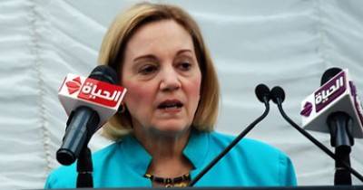 السفيرة الامريكية"مصر ستأتى راكعة لليهود لانقاذها من الفقر...واسرائيل ستحتل مصر قبل نهاية عام 2013"