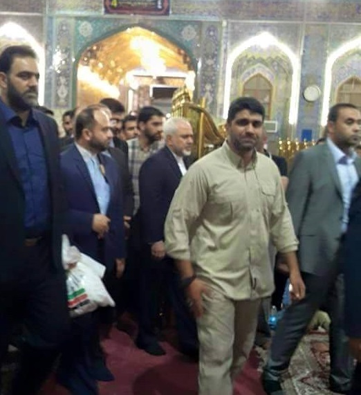 صور من زيارة وزير الخارجية الإيراني لكربلاء المقدسة اليوم