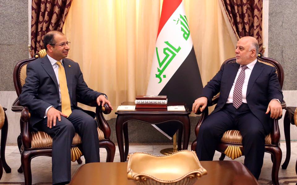 الجبوري والعبادي يتفقان على ضرورة تشريع القوانين المهمة والابتعاد عن الصراعات