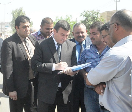 كربلاء المقدسة تحيل مقاول ومهندس الى التحقيق