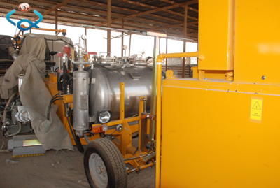 بلدية كربلاء:تجهيز معدات خدمية مع 400 مليون لشراء الية لصبغ الشوارع وتخطيطها بالصبغ الحراري (مصور)