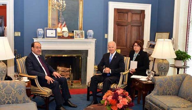 المالكي ينتقد تصريحات بايدن بشأن تشكيل اقاليم على خلفيات طائفية