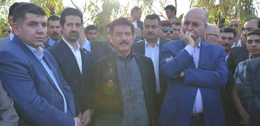 بالصور.. جثمان الشهيد سفين عبد المجيد يوارى الثرى في اربيل