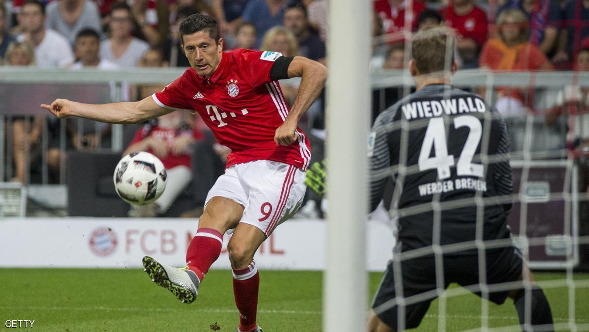 بايرن ميونخ يفتتح الموسم بسداسية في مرمى فيردر بريمن