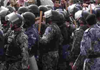 الغاء عقود اردنيين في الشرطة البحرينية