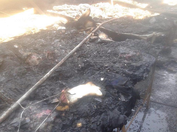 بالصور:حريق كبير في احد الاسواق التجارية بقضاء بلد ونائب يدعو لتعويض المتضررين