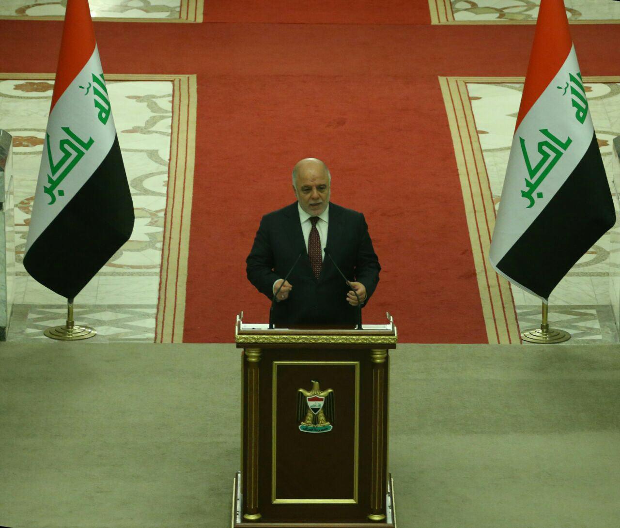 العبادي: مجلس الوزراء خصص ترليوني دينار لدعم الفلاحين وسنصرف مستحقاتهم العام الحالي