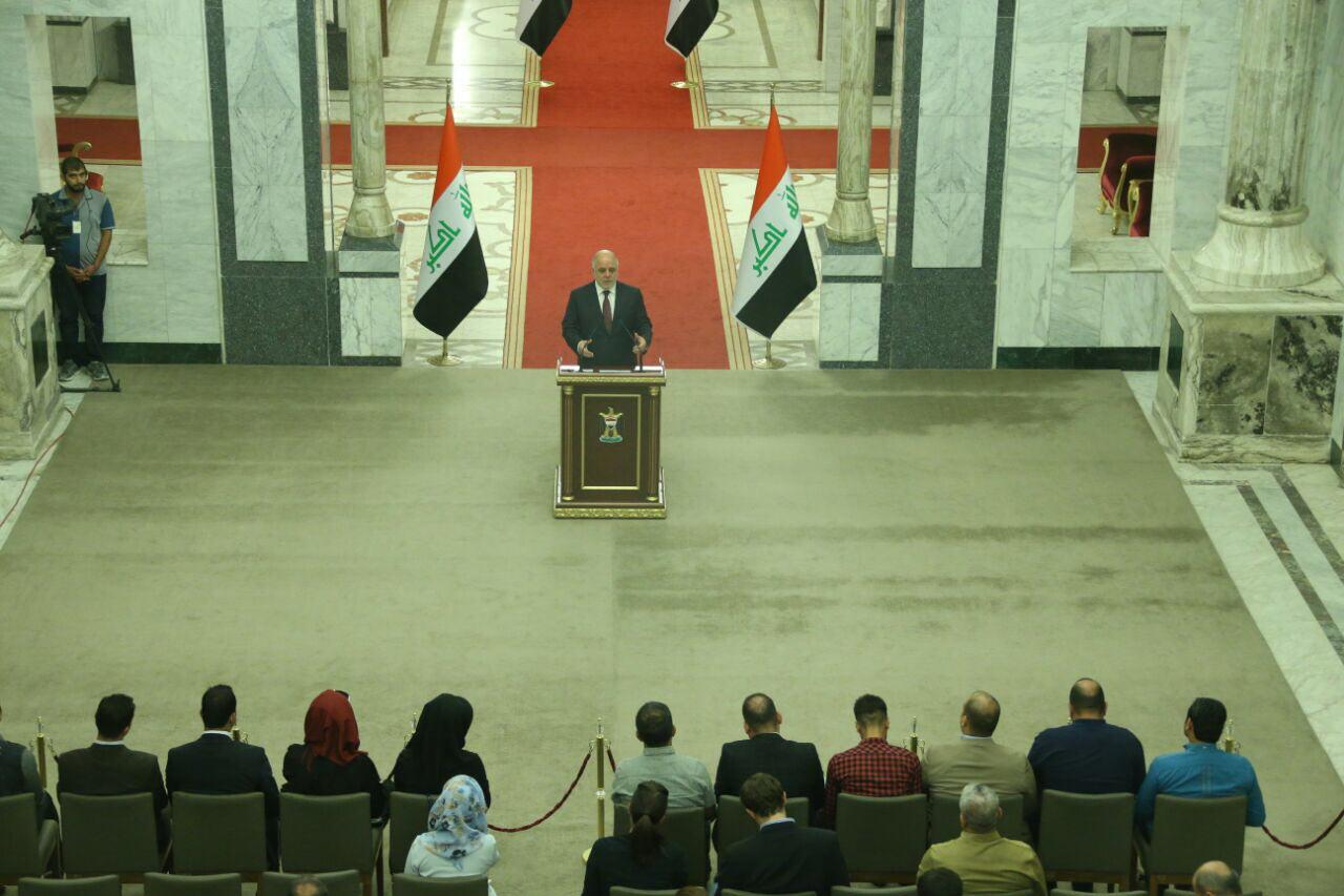 العبادي: نستغرب من تصريحات اردوغان بشأن الموصل (فيديو)