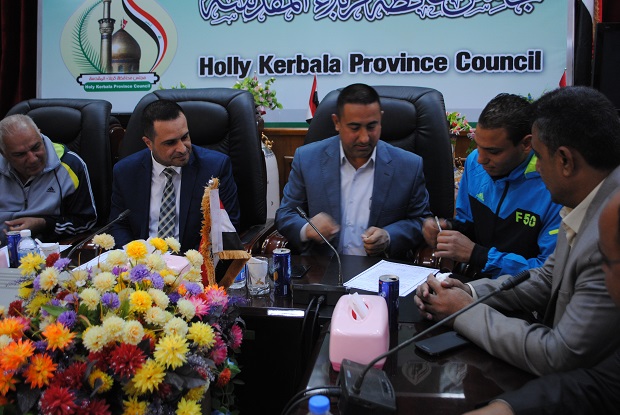 كربلاء :مؤتمر لتوقيع عقود لاعبين عرب وأجانب لفريق كربلاء الكروي والكشف عن اسم لاعب منتخب وطني مع صفوف النادي