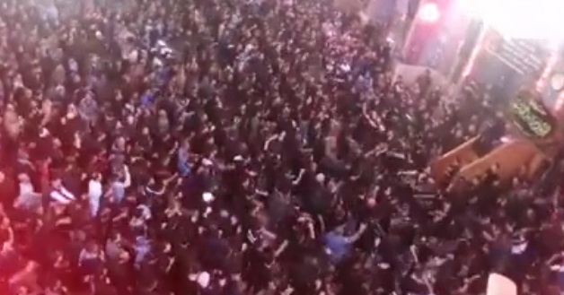 بالفيديو : 95 ثانية من الحرم الحسيني المطهر