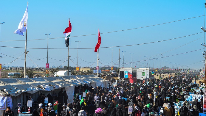 دخول مليون زائر ايراني من منفذ زرباطية خلال خمسة ايام