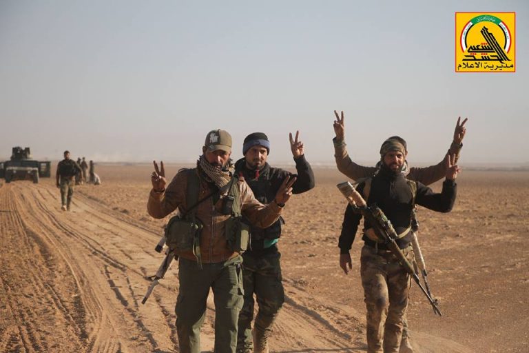 الحشد الشعبي يحرر قريتي المليحة وتل فارس الشمالي غرب الموصل