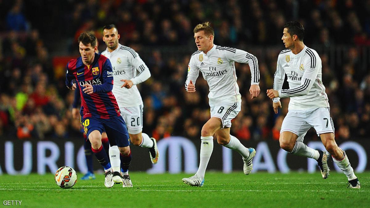 ريال مدريد يقترب من كسر رقم قياسي لبرشلونة