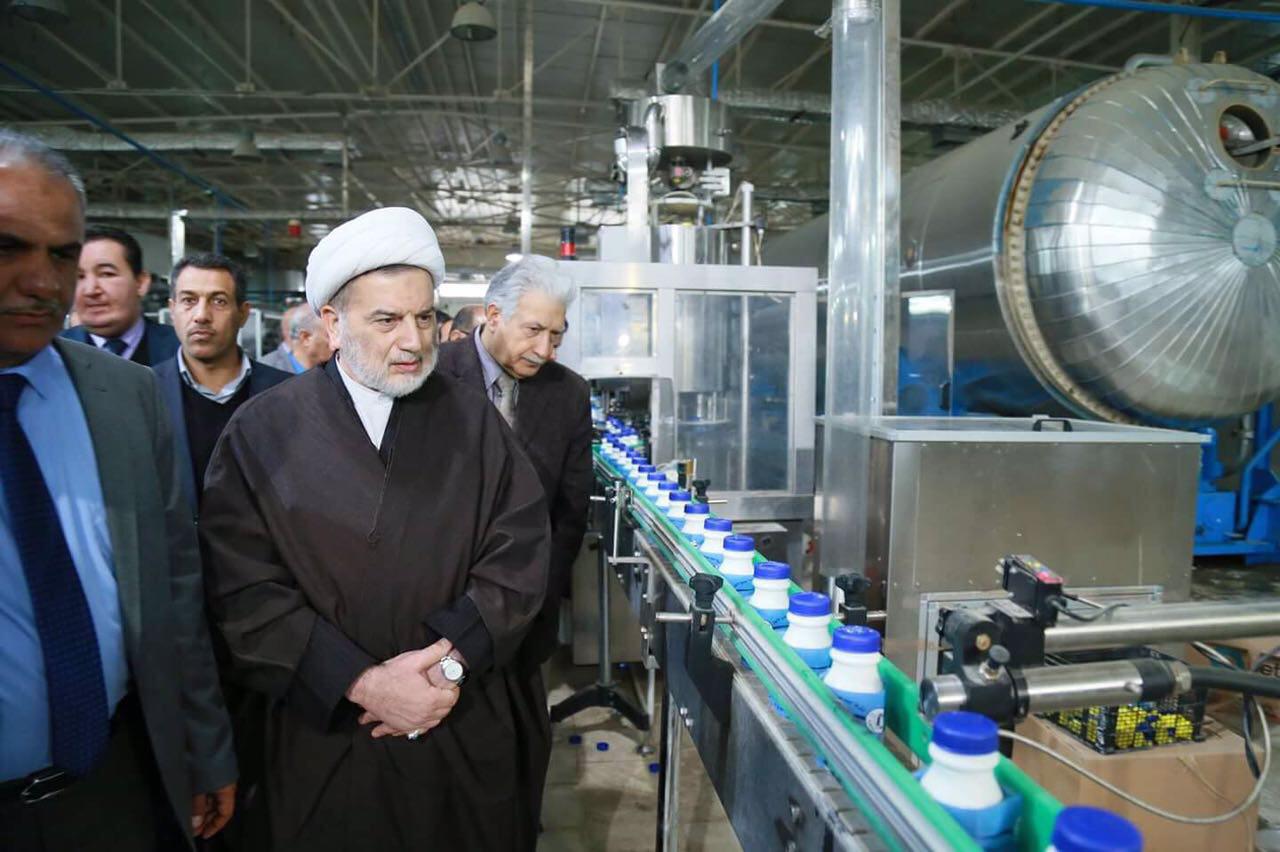 حمودي يدعو وزارات ومؤسسات حكومية للتعاقد المباشر مع شركة الالبان