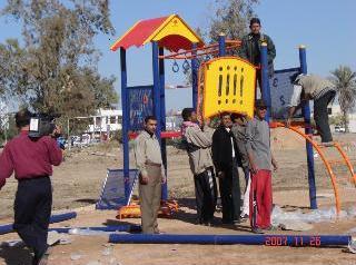 افتتاح المرحلة الاولى من متنزه الحسين الكبير في كربلاء