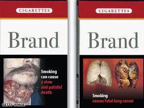 لندن: صور تحذيرية "مقززة" على علب السجائر