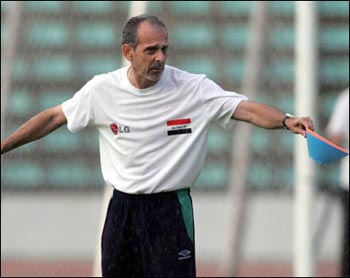 فييرا يستأنف مهمته مع المنتخب العراقي بغداد