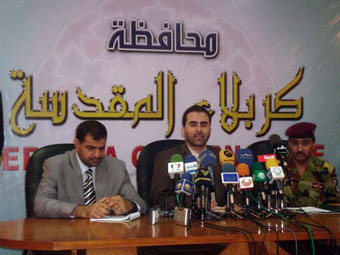 رئيس مجلس محافظة كربلاء المقدسة  ينفي شائعات إقالة محافظها