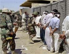 حملة اعتقالات في منطقة الكيارة ببغداد يقوم بها الجيش الامريكي