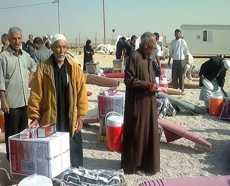 نازحو الفلوجة: الخوف من كربلاء الشيعية ينتهي عند الحدود