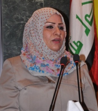 وداد الحسناوي : عوائل الحشد الشعبي تتضور جوعا والكورد ينعمون بنفط العراق .