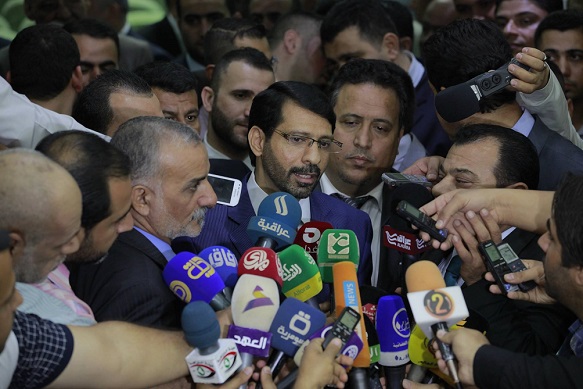 رئيس هيئة النزاهة يلتقي بممثلي السيستاني ويتوعد بكشف انجازات تُــسِرُّ الوطنيِّـين الحقيقيِّـين