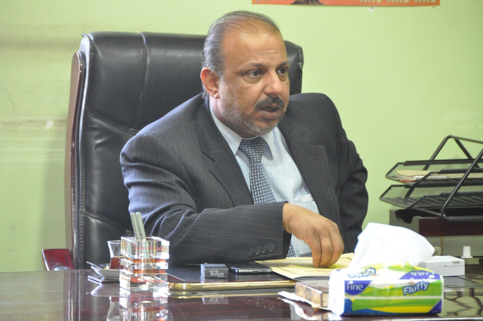 اتهامات متبادله بين رئيس اللجنة الامنية في مجلس كربلاء وقائئمقام عين التمر حول