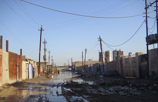 الامطار تخرج المنطقة الصناعية في الكمالية عن دائرة العمل !!!(مصور)