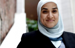 أول مسلمة تحقق سبقًا تاريخيًا بدخوها للبيت الأبيض وتتحدث عن الحجاب