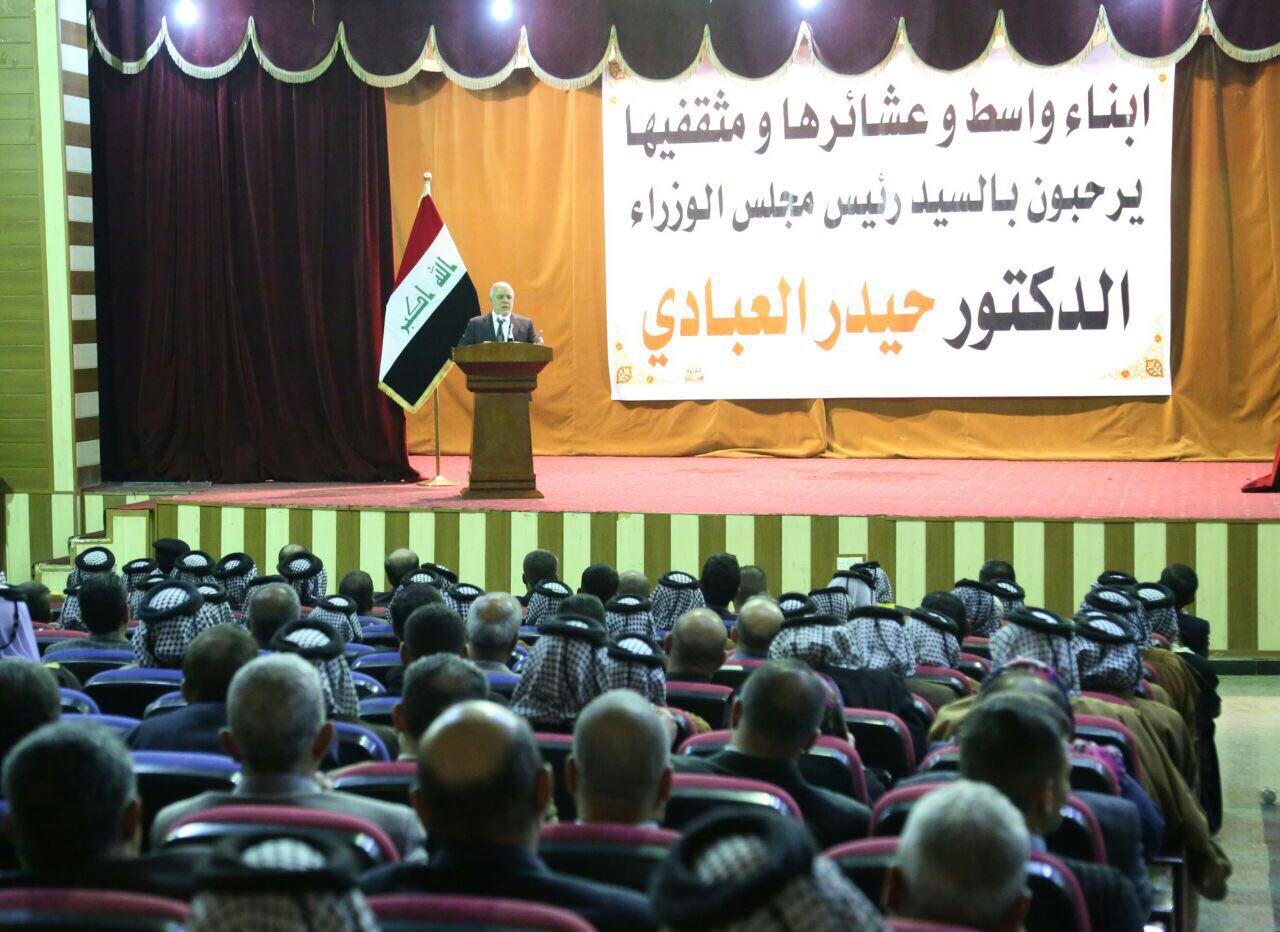 العبادي: الاسبوع الحالي سيشهد اطلاق مستحقات الفلاحين