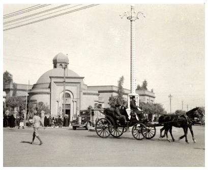 صورة ارشيفية لساحة باب المعظم عام 1930