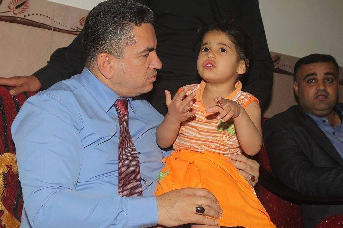 شرطة النجف تحرر طفلة بعد ساعات على اختطافها+صور