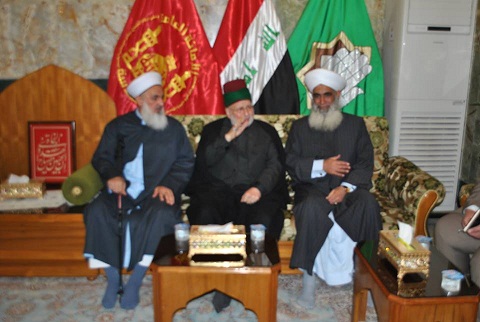 مفتي السنة بالعراق من الصحن الحسيني :الحكومة العراقية غير قادرة للوقوف بجرأة امام المشروع الامريكي