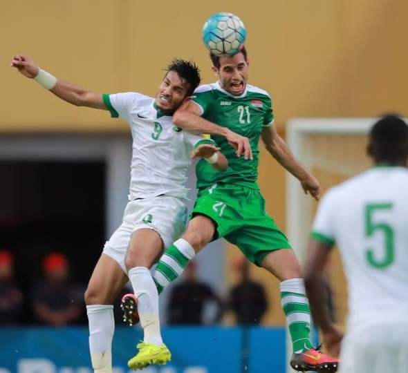 العراق يخسر امام السعودية بهدف للاشيء ضمن تصفيات كاس العالم