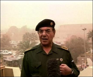 ماذا قال صدام في اجتماعه الاخير مع طارق عزيز والصحاف