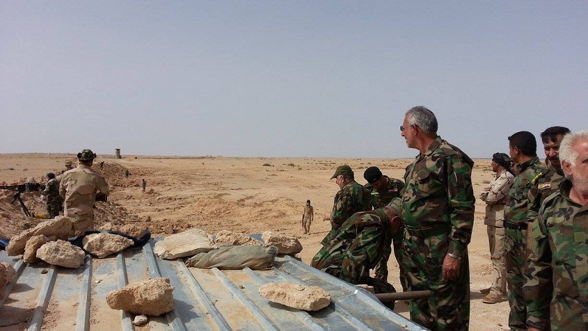 بدر: "داعش" يبعد عن كربلاء 200 كيلومتر وستكون صحراء الأنبار مقابر جماعية لهم(مصور)