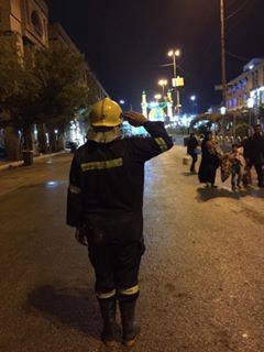 اخلاء نزلاء اثر حريق في فندق بكربلاء