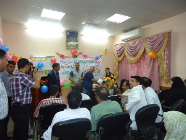 كربلاء:مستشفى الهندية ومؤسسة الثقلين تقيم معرضاً للكتاب والأقراص لمناسبة مولد الامام علي بن ابي طالب