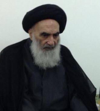 عاجل :المرجع الأعلى السيد السيستاني يتلقى رسالة خطية من السيد أسامة النجيفي