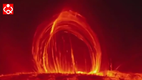 بالفيديو: صور مقربة للشمس تبين الامطار الشمسية