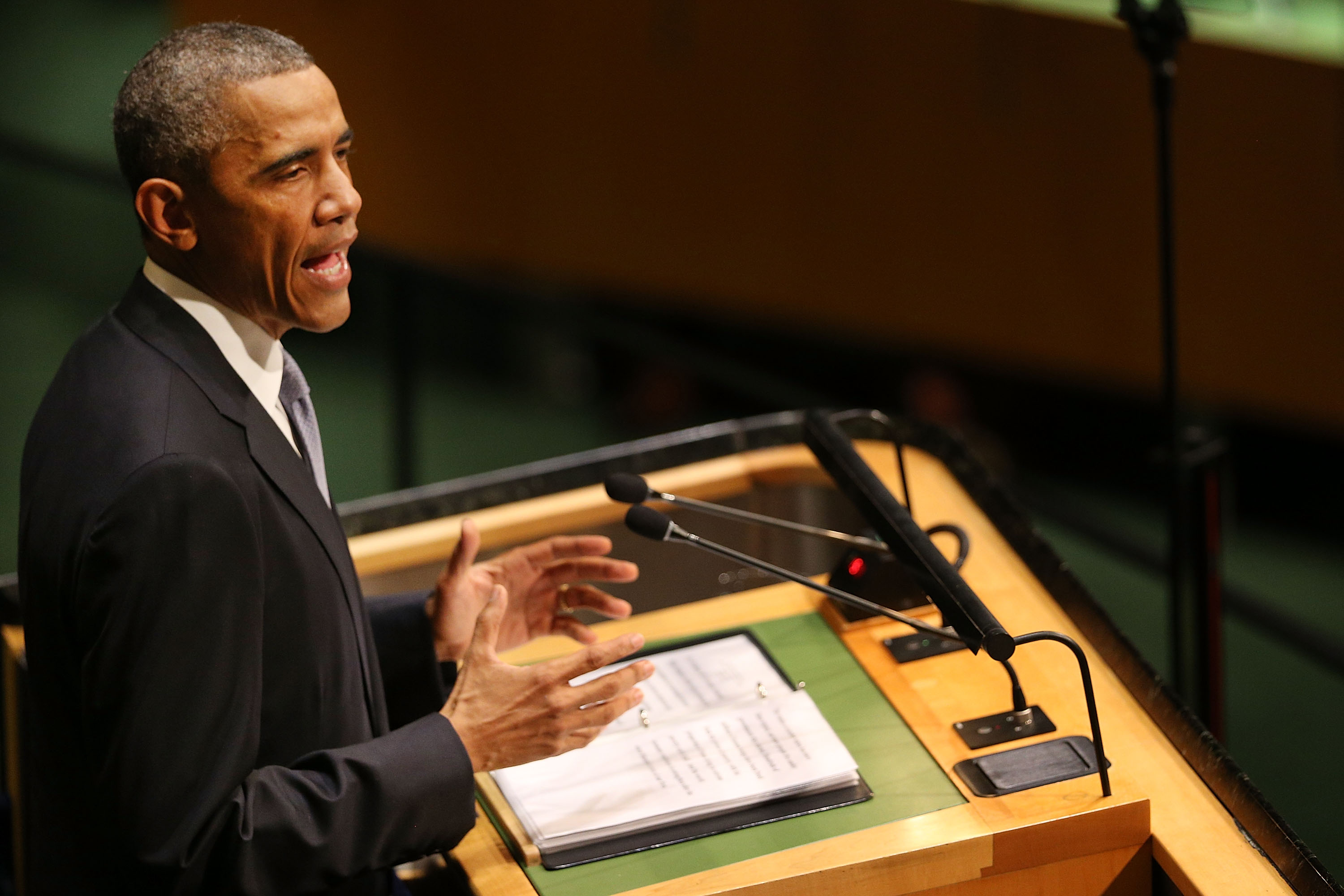 اوباما: مستعدون للتعاون مع روسيا وإيران لحل ازمة سوريا